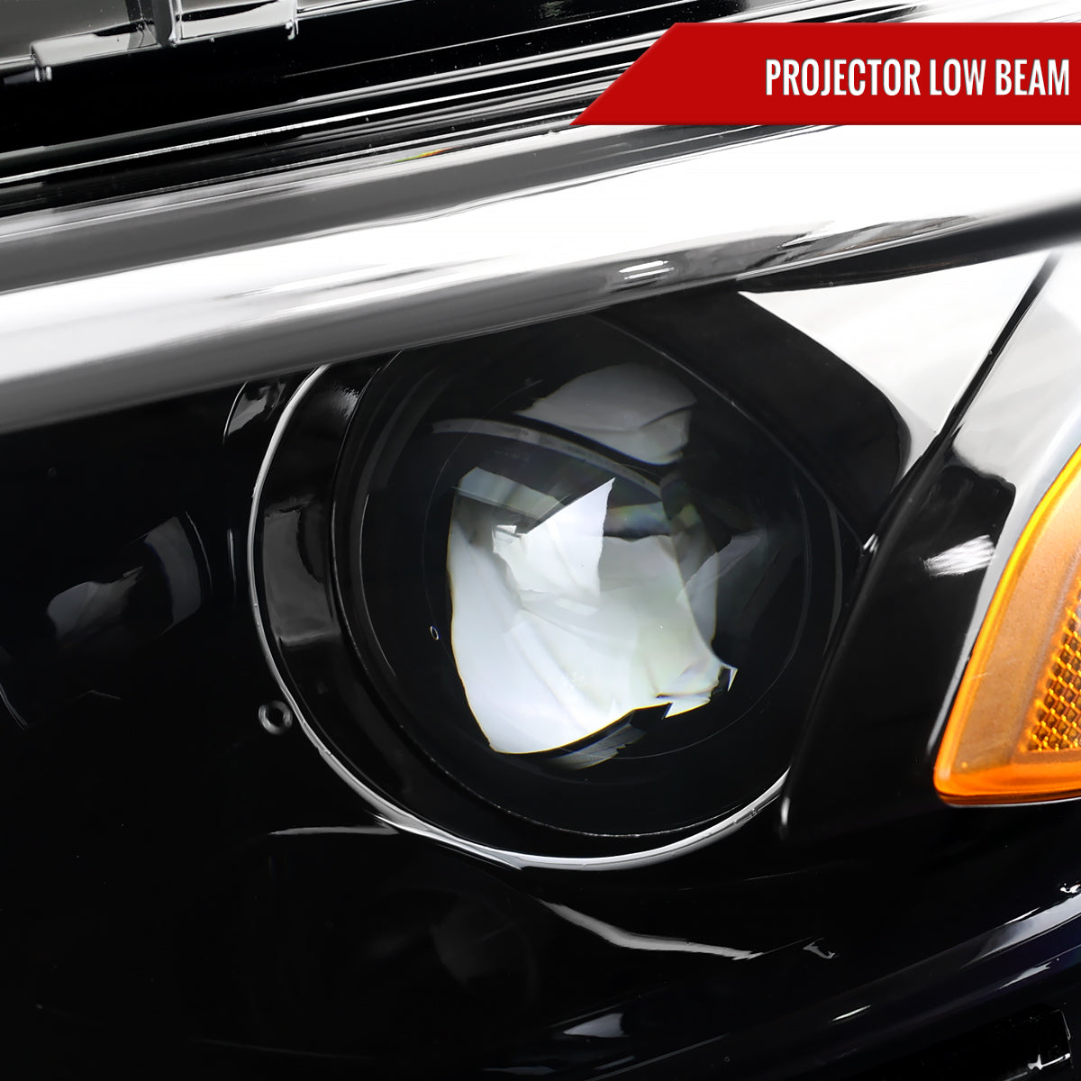 Spec-D 19-24 Malibu Projector Headlights OEM Style Glossy Black