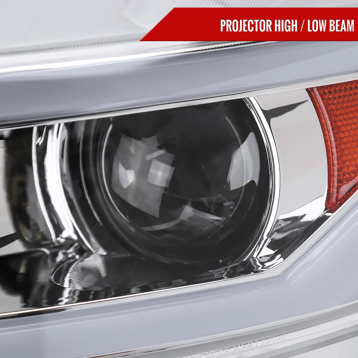 Spec-D 15-20 Ford Mustang HID Projector Headlights Black/Smoked