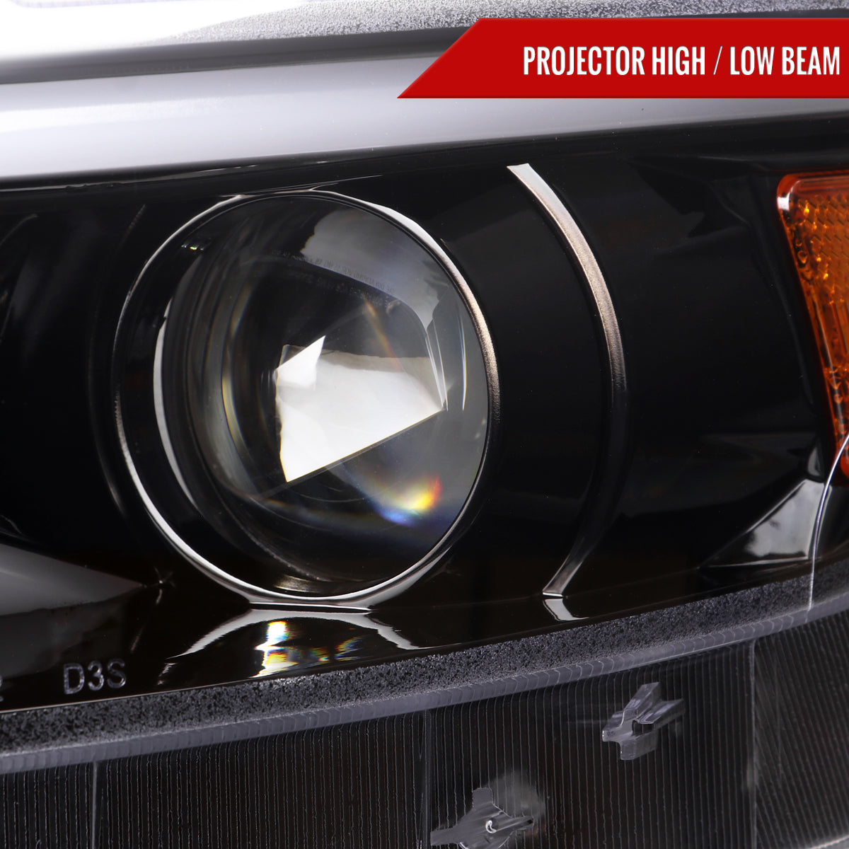 Spec-D 15-17 Ford Mustang Sequential Headlights HID-Type Jet Black