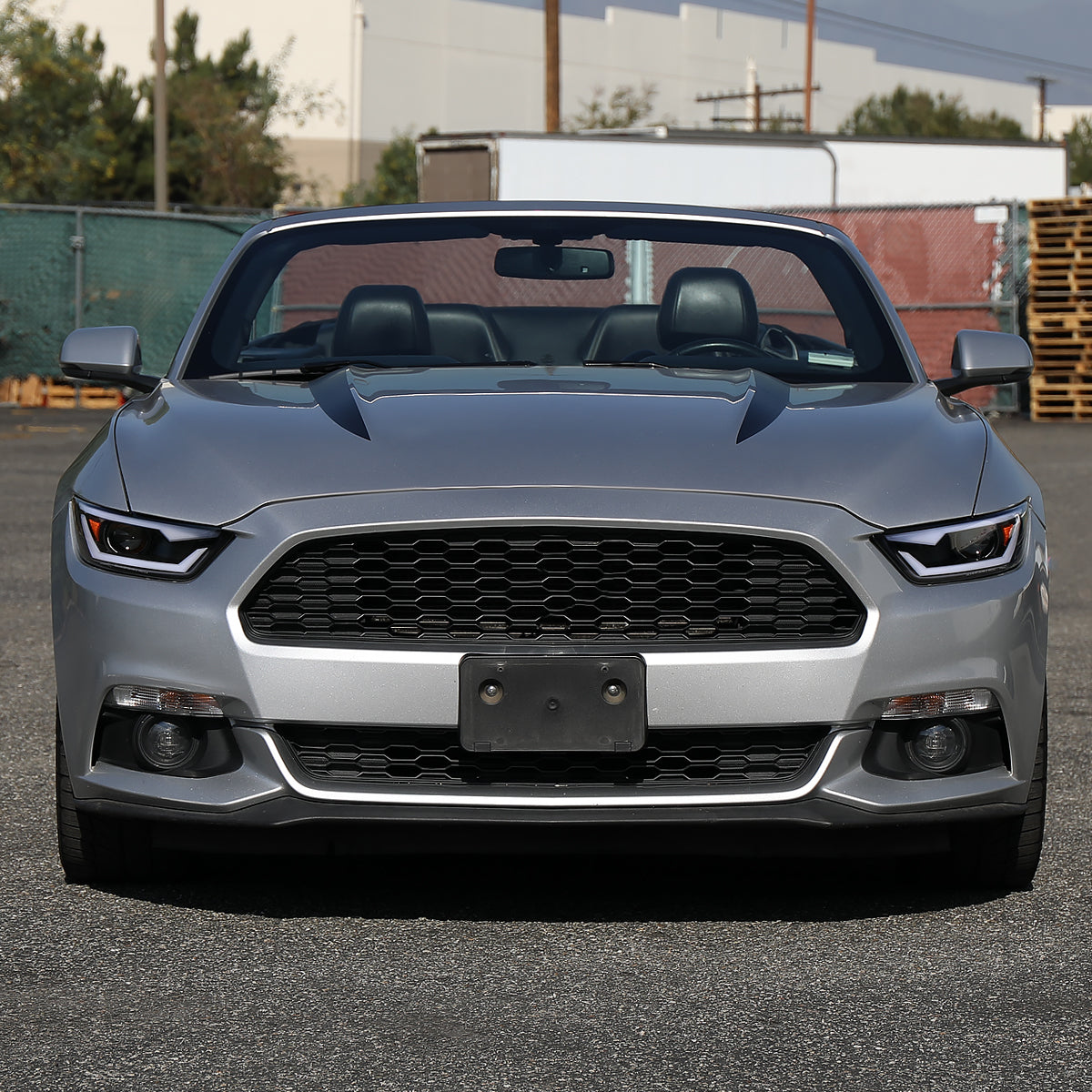 Spec-D 15-17 Mustang/18-20 Shelby Headlights Xenon Sequential Black