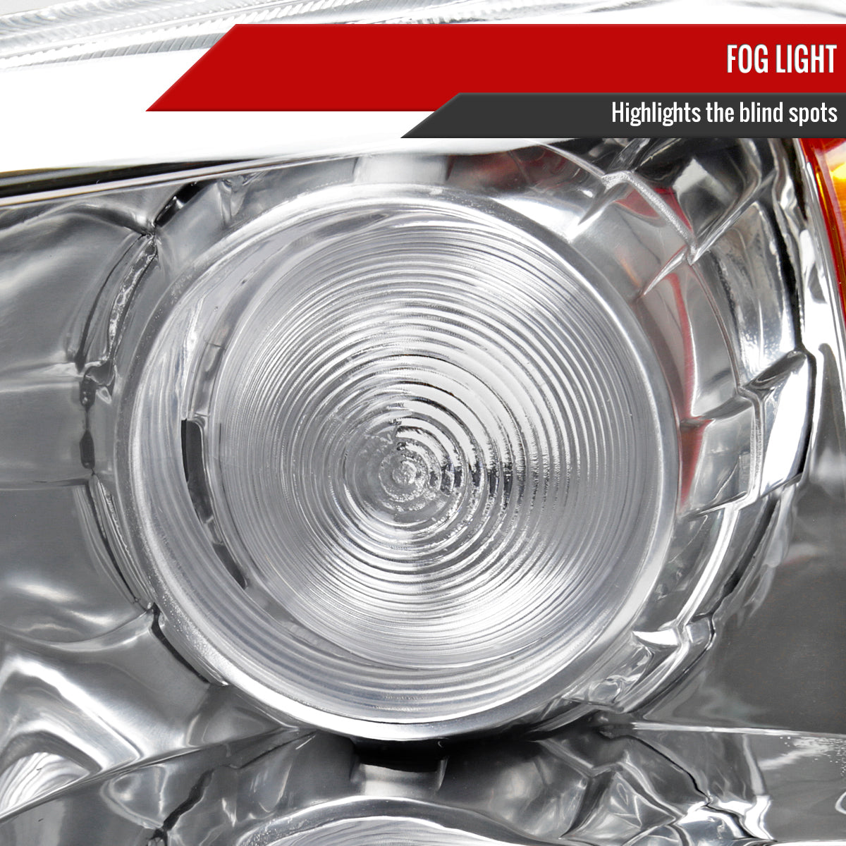 Spec-D 06-08 Honda Pilot Projector Headlights Chrome/Clear