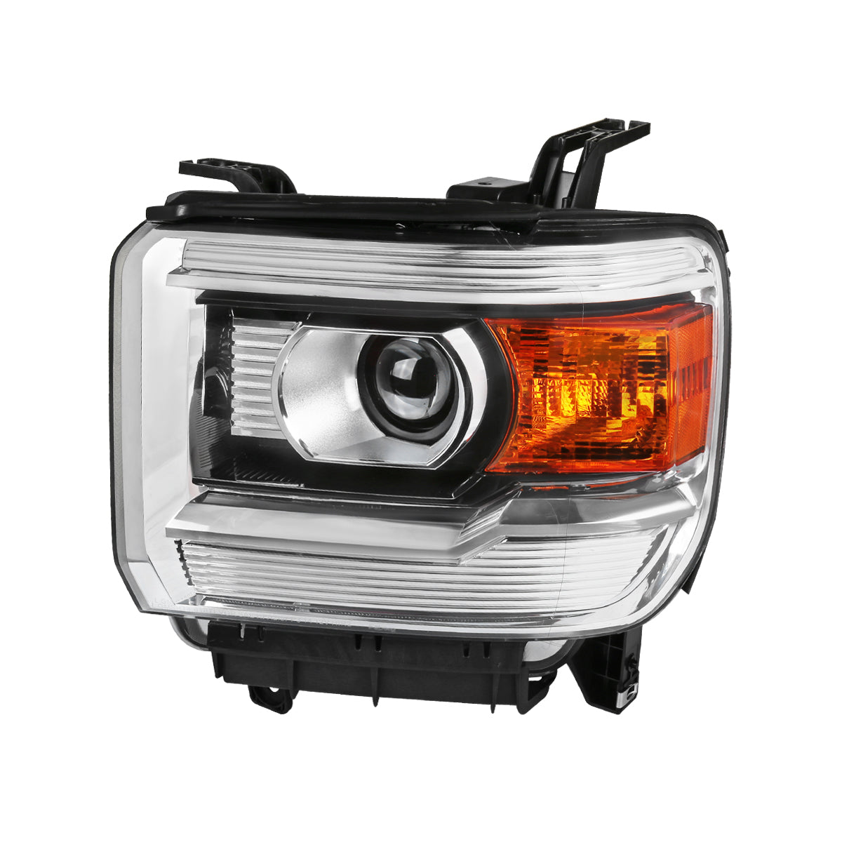Spec-D 14-19 GMC Sierra Driver Projector Chrome Replacement