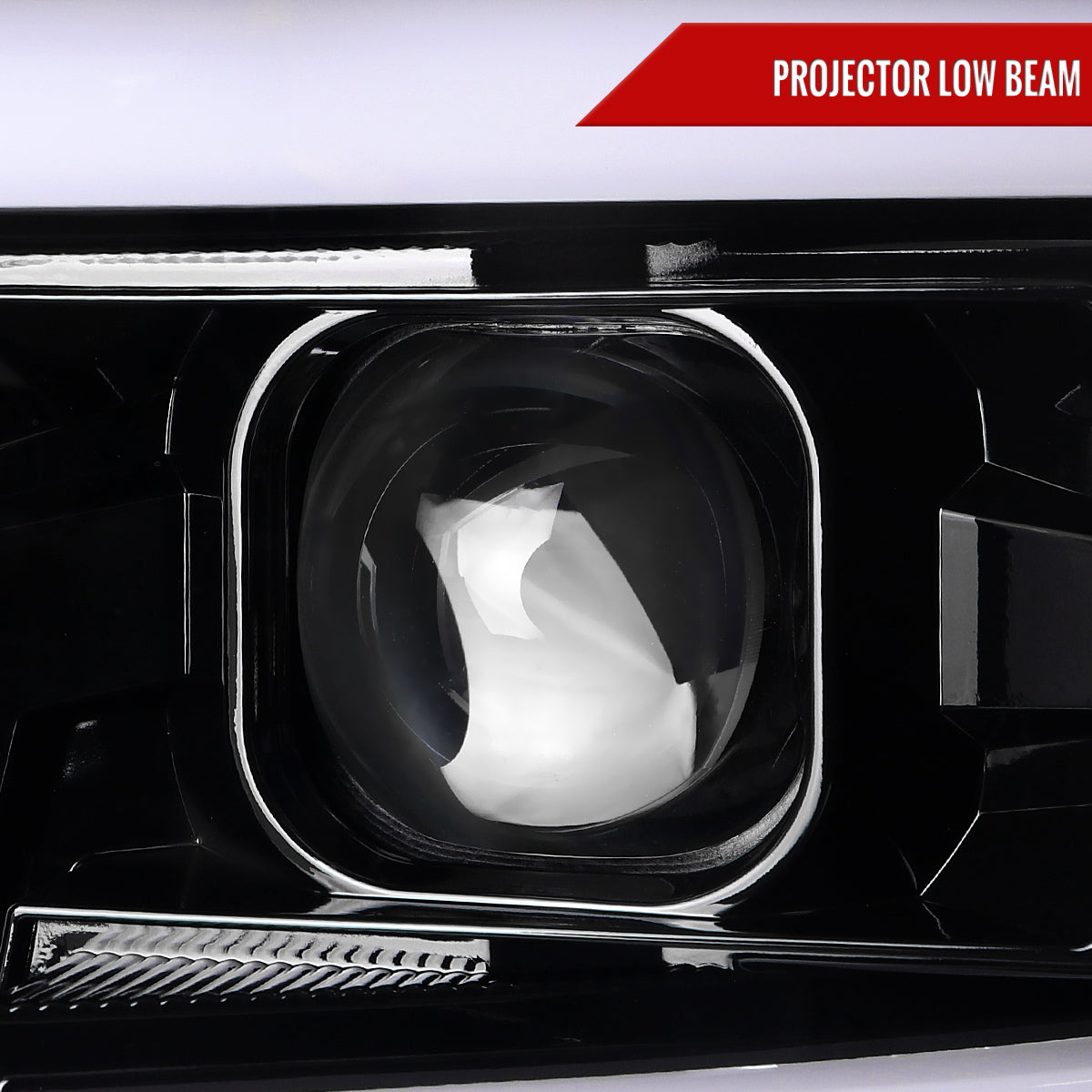 Spec-D 15-19 Chevy Silverado 2500HD/3500HD SEQ Pro Headlights GL Black