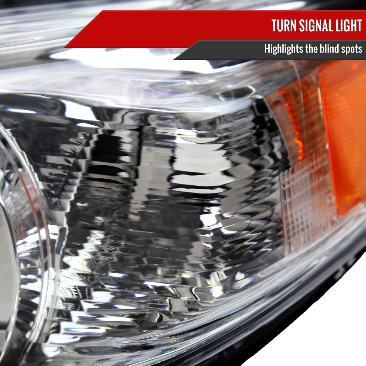 Spec-D 11-20 Toyota Sienna Driver Projector Chrome Replacement
