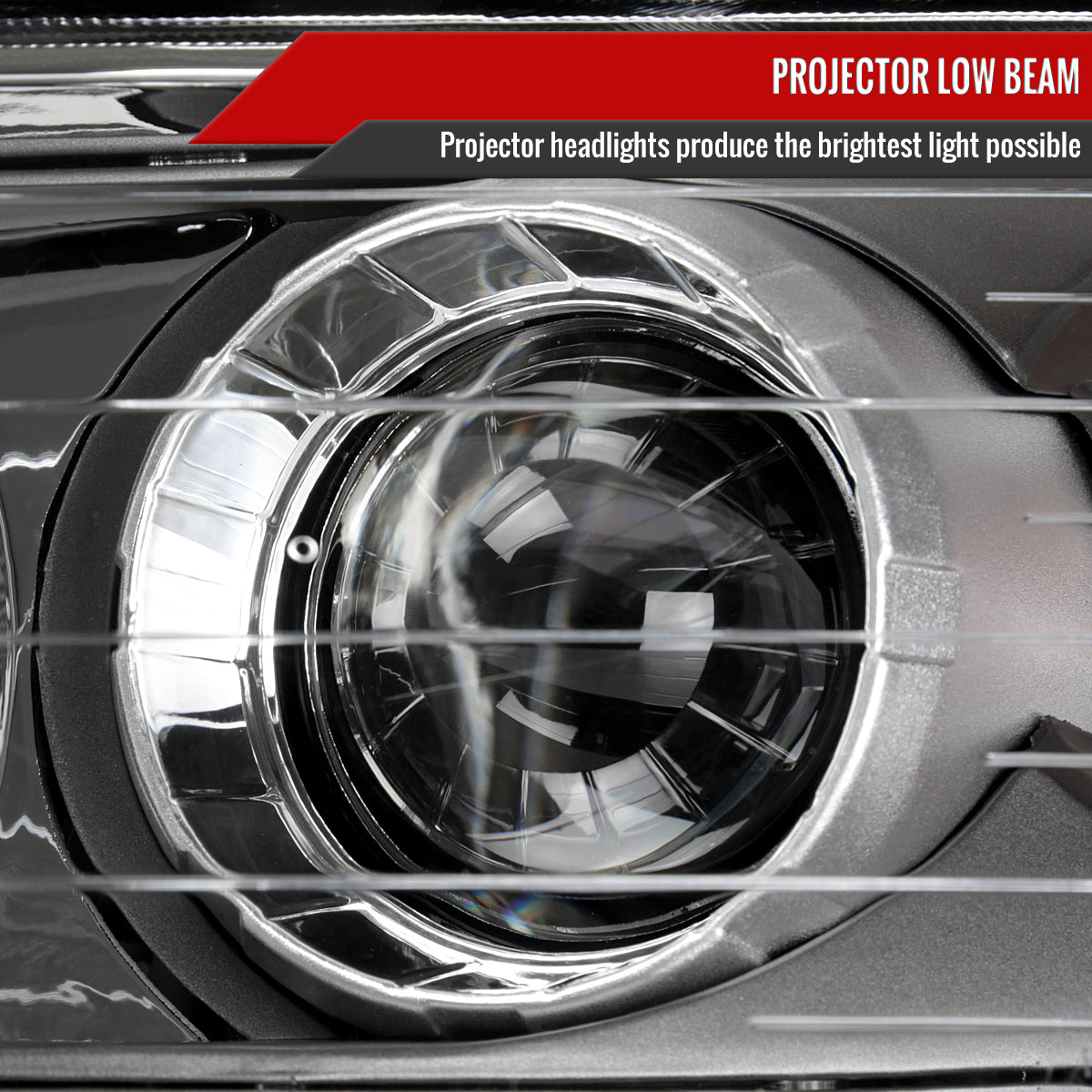 Spec-D 06-08 Hyundai Sonata Projector Headlights Matte Black
