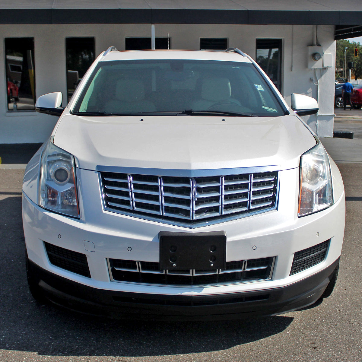 Spec-D 10-16 Cadillac SRX Projector Headlights Chrome/Clear