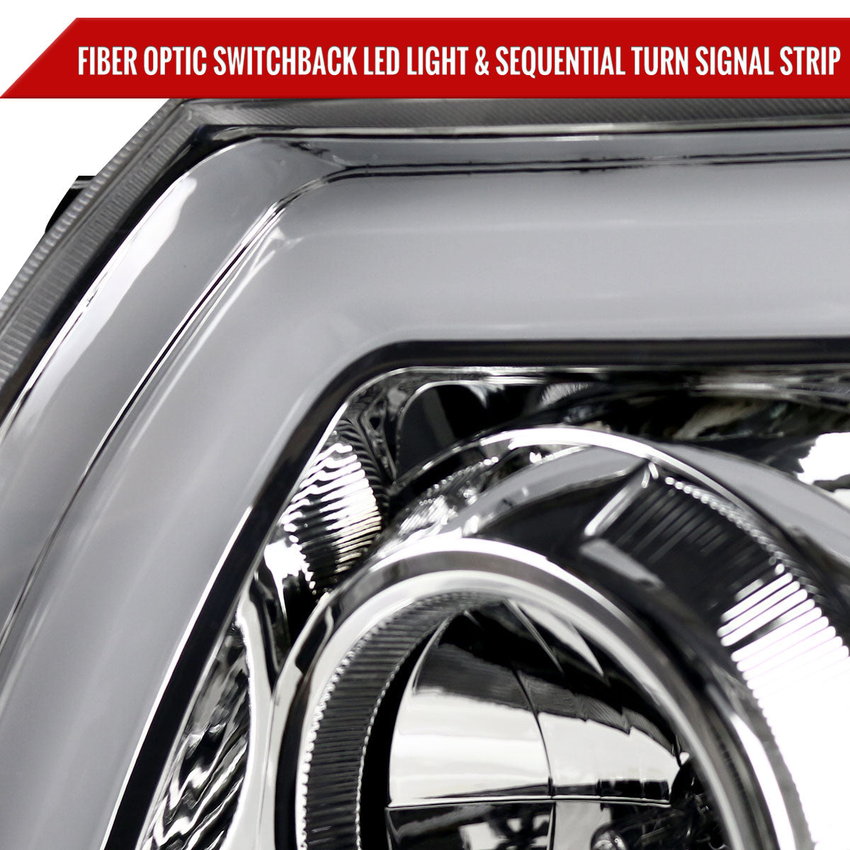 Spec-D 05-11 Tacoma Projector Headlights Sequential Signals Chrome