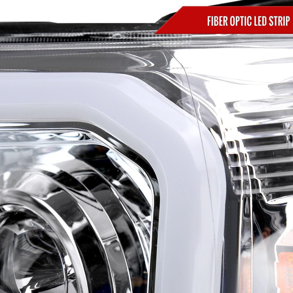 Spec-D 12-15 Tacoma LED Projector Headlights LED Parking Light Chrome