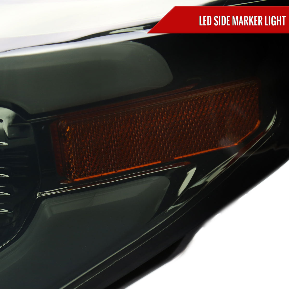 Spec-D 14-21 Tundra LED Projector Headlights Chrome/Smoked