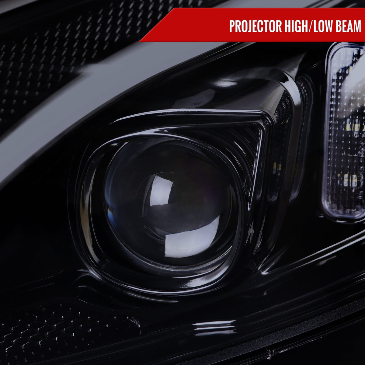 Spec-D 15-18 Mercedes C-Class W205 Sequential Headlights Black Smoked