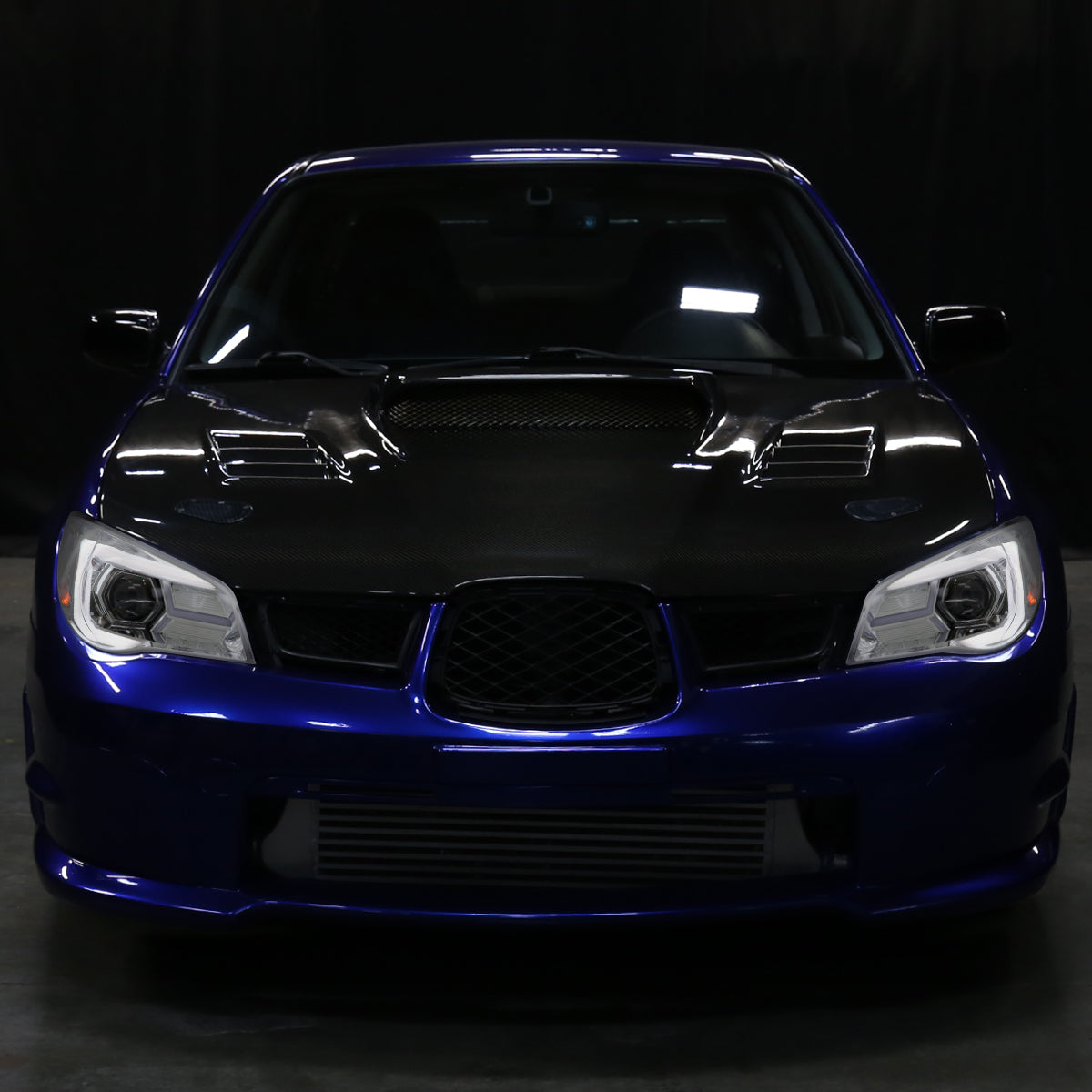 Spec-D 06-07 Impreza WRX STI Headlights Sequential Signals Chrome