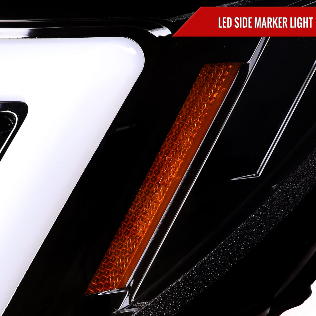 Spec-D 06-07 Subaru WRX STI Projector Headlights Jet Black.