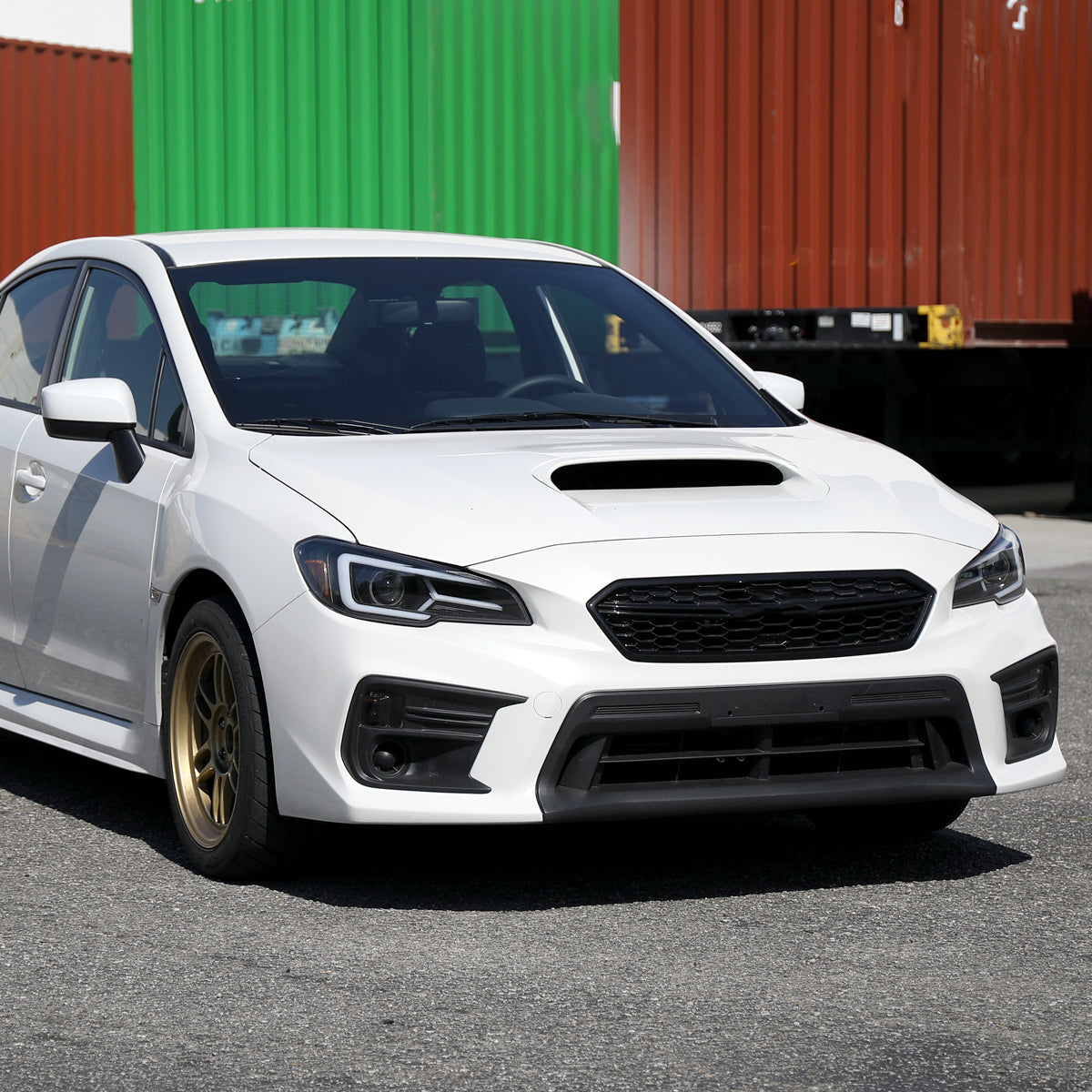 Spec-D 15-21 Subaru Impreza WRX/STI LED Bar SEQ Headlights Black