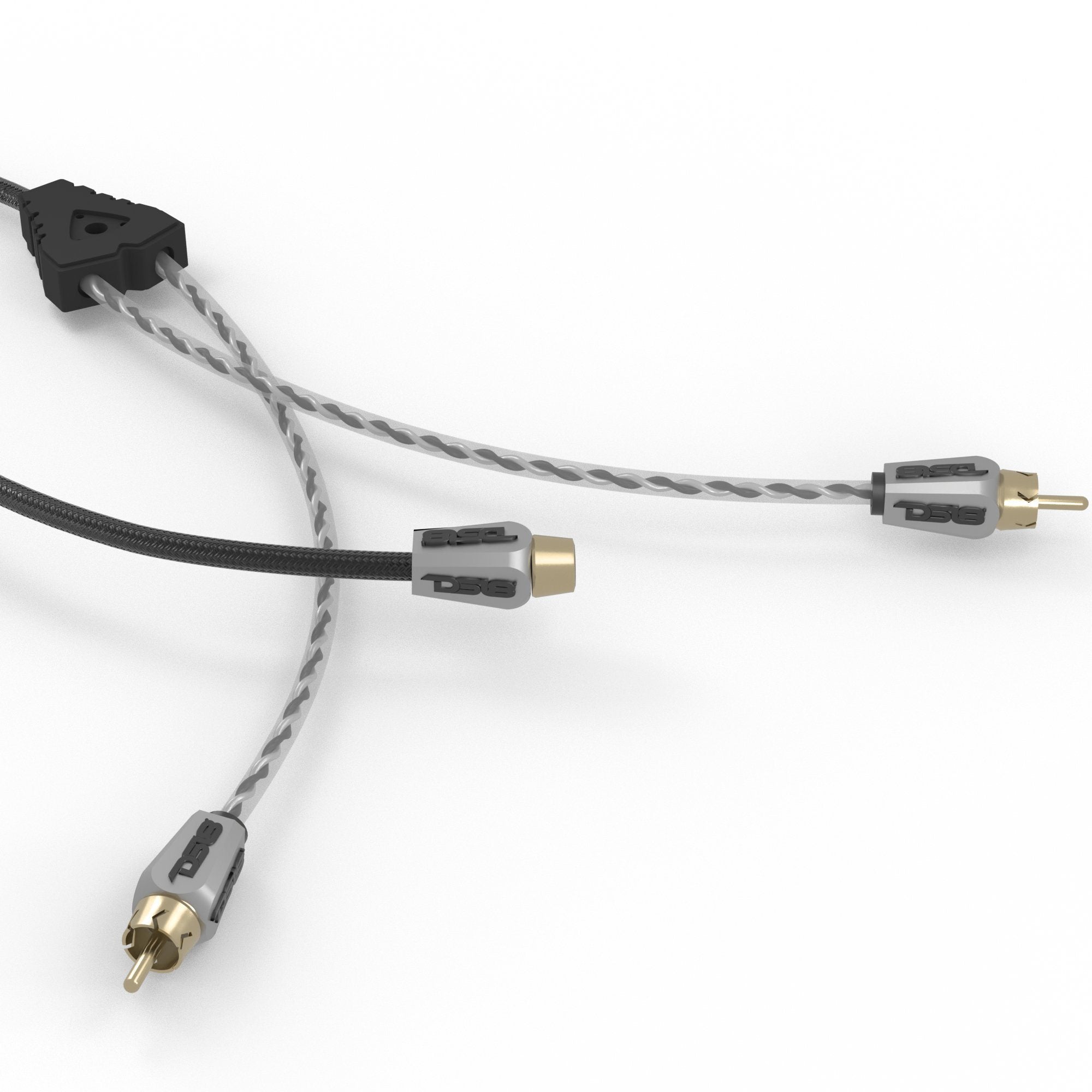 Level 3 100% OFC RCA Y Connector 1 Female to 2 Male
