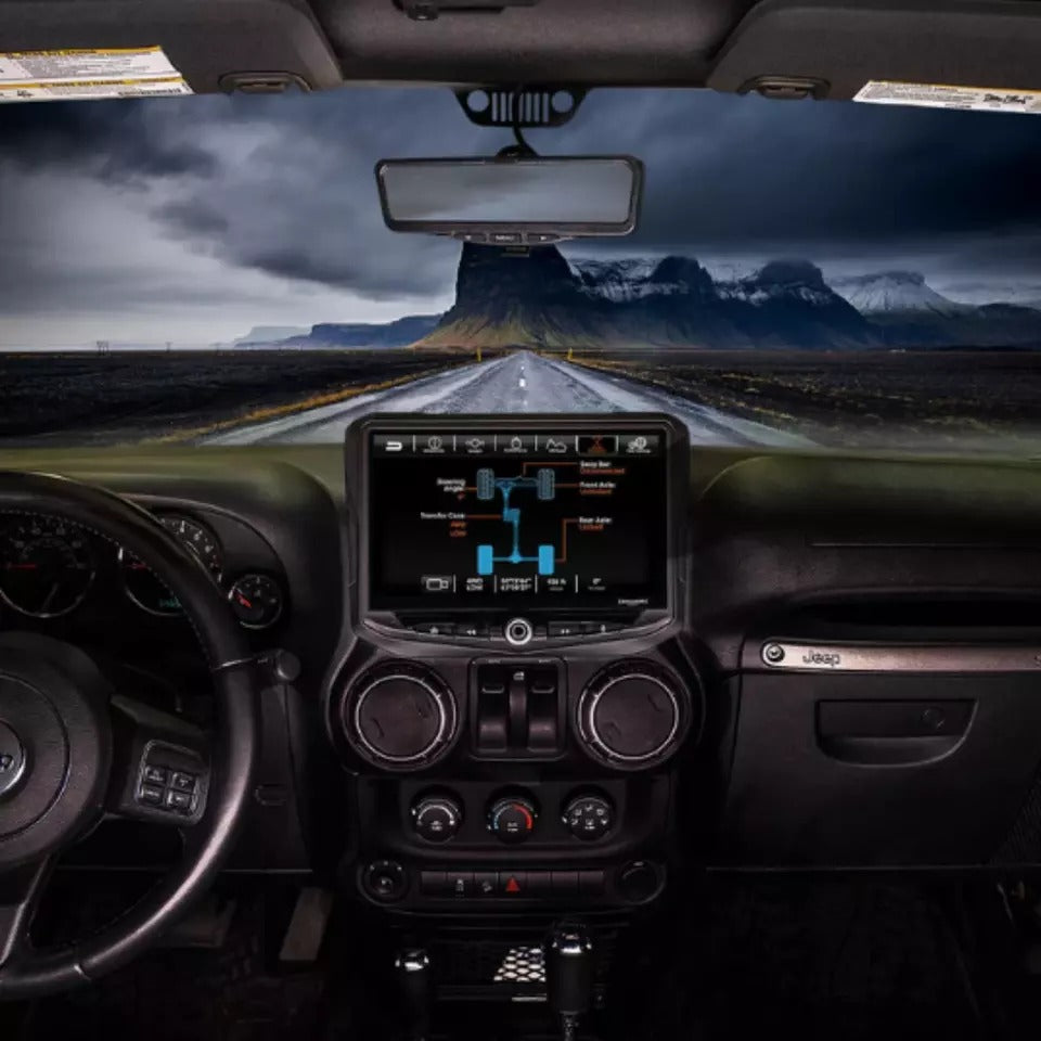 PAC SRK-JK11H HEIGH10 Integration Installation Kit for 2011-18 Jeep Wrangler JK