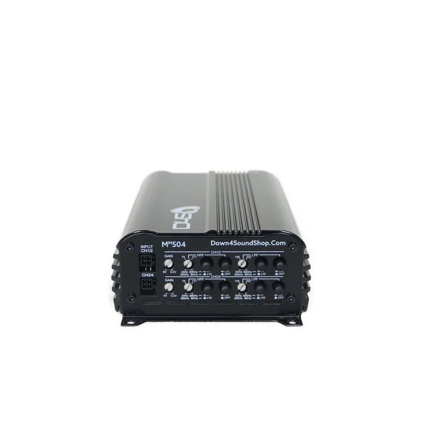Down4Sound MM504 (MINI MAXX) 300W RMS MINI 4-Channel Amplifier