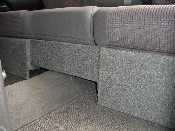 2004-2025 Nissan Titan Crew Cab and King Cab Poly Sub Box 2X12