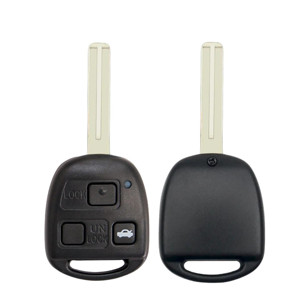 1998-2005 Lexus / 3-Button Remote Head Key Short Blade TOY40 4D68 Chip / HYQ12BBT(AFTERMARKET)