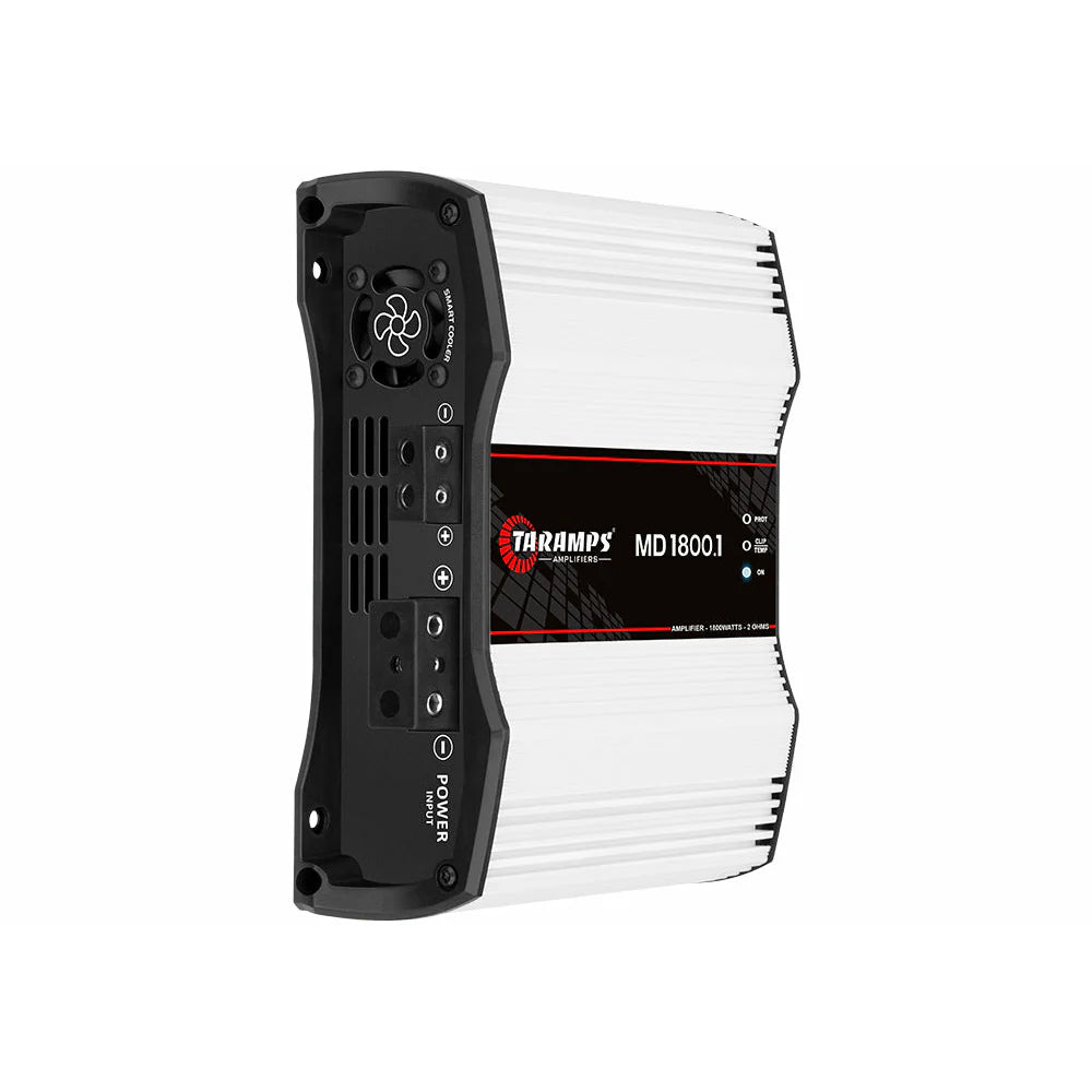 Taramps MD1800.1 1800W RMS 1-Channel Monoblock 2-Ohm Car Amplifier