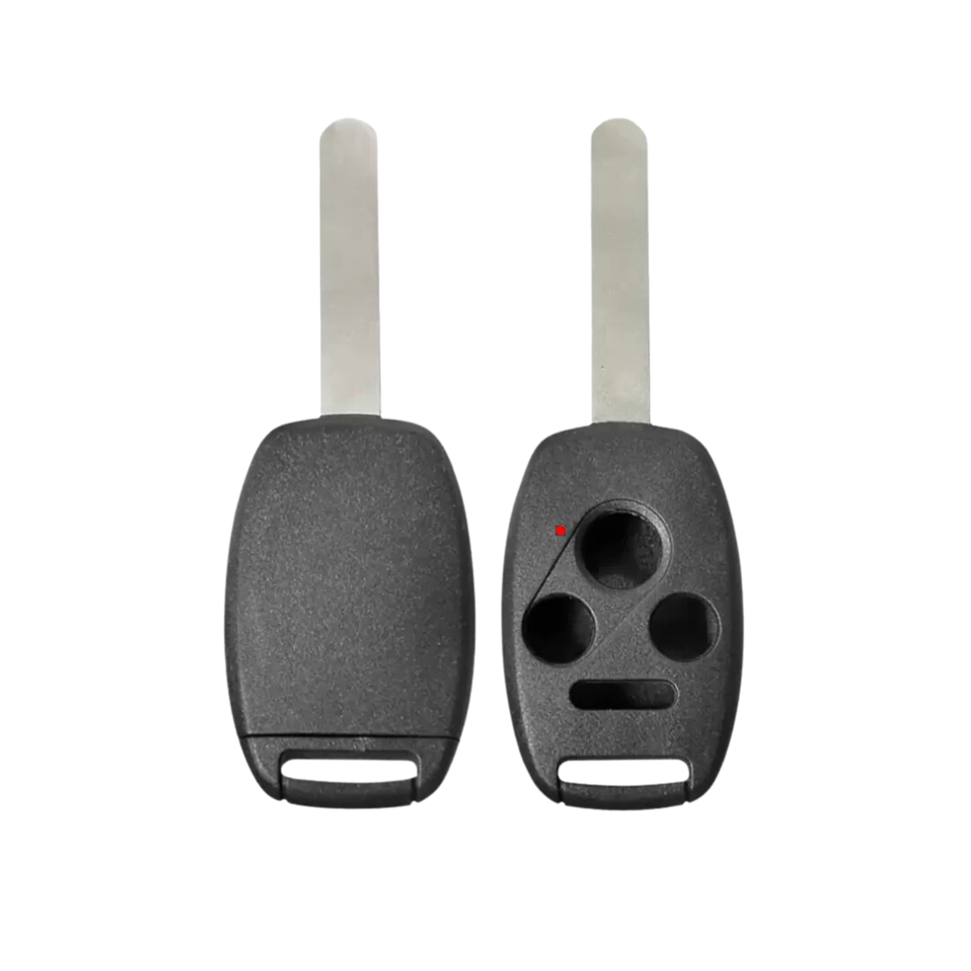 2005-2013 Honda / 4-Button Remote Head Key STRONG SHELL / HO01 / OUCG8D-380H-A, MLBHLIK-1T, KR55WK49308, N5F-S0084A (AFTERMARKET)
