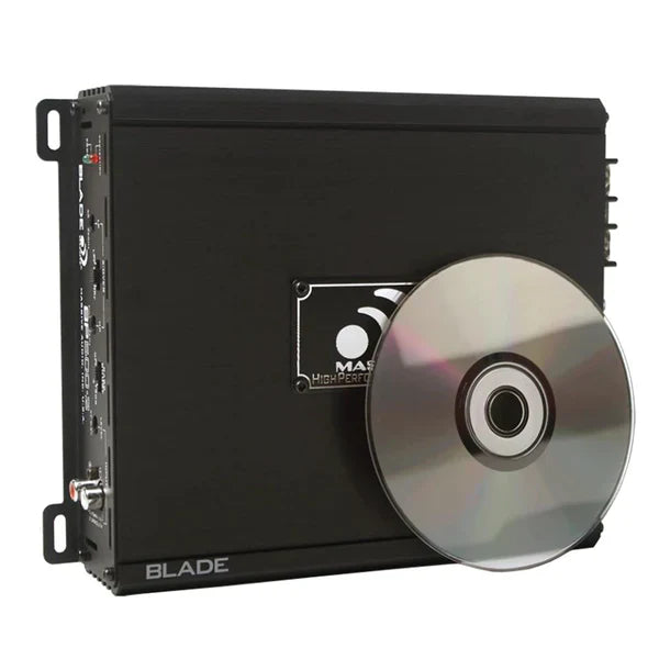 MASSIVE AUDIO BP500.2 V2 - 80 Watts RMS x 2 @ 4 Ohm 2 Channel Amplifier