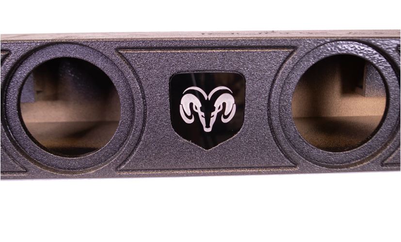 Elite Audio DODGE RAM 19-22 DUAL PORTED UNDERSEAT ENCLOSURE BOX 4X 8