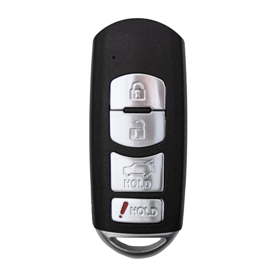 2016-2019 Mazda CX-5 CX-9 / 4-Button Smart Key / PN: TKY2-67-5DY / WAZSKE13D02 (AFTERMARKET)