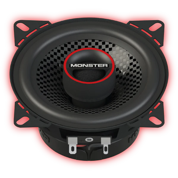 Monster MS42C 3.5″ 2-Way Coaxial Speakers (Pair)