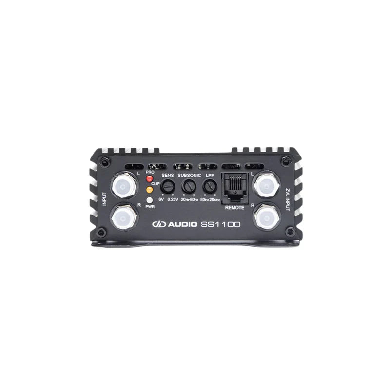 1 Ohm 1100 Watt Monoblock Compact Full Range Amplifier with ZVL Input