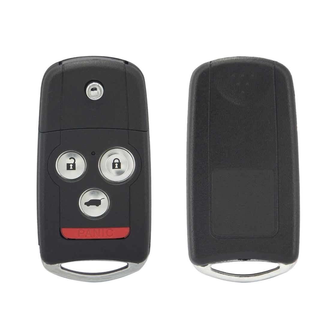 2007-2013 Acura MDX RDX / 4-Button Flip Key / PN: 35111-STX-326 / N5F0602A1A (AFTERMARKET)