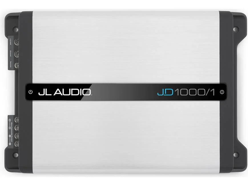 JL Audio JD1000/1 JD Series mono subwoofer amplifier — 1,000 watts RMS x 1 at 2 ohms