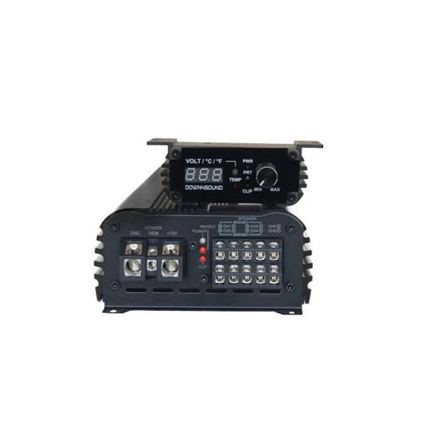 DOWN4SOUND MM1005 (MINI MAXX) - BLACK | 1100W RMS MINI 5 CH CAR AUDIO AMPLIFIER