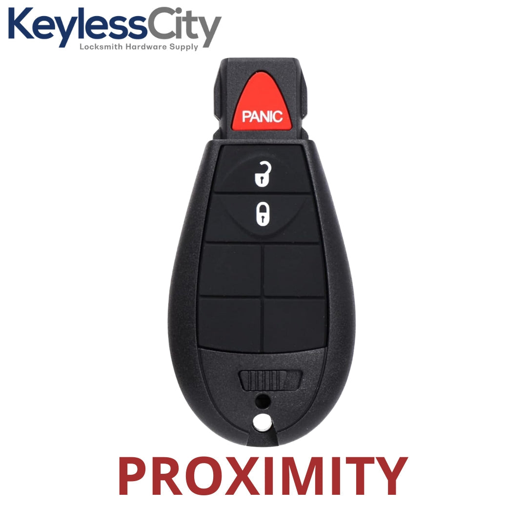 2008-2016 Jeep Chrysler / 3-Button Fobik Key / PN: 56046733AE / IYZ-C01C / Keyless Go Fobik (AFTERMARKET)