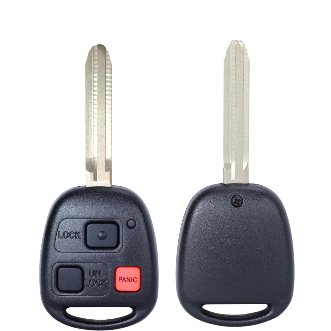 2003-2009 Toyota / 3-Button Remote Head Key / PN: 89070-60750 / HYQ1512V (AFTERMARKET)