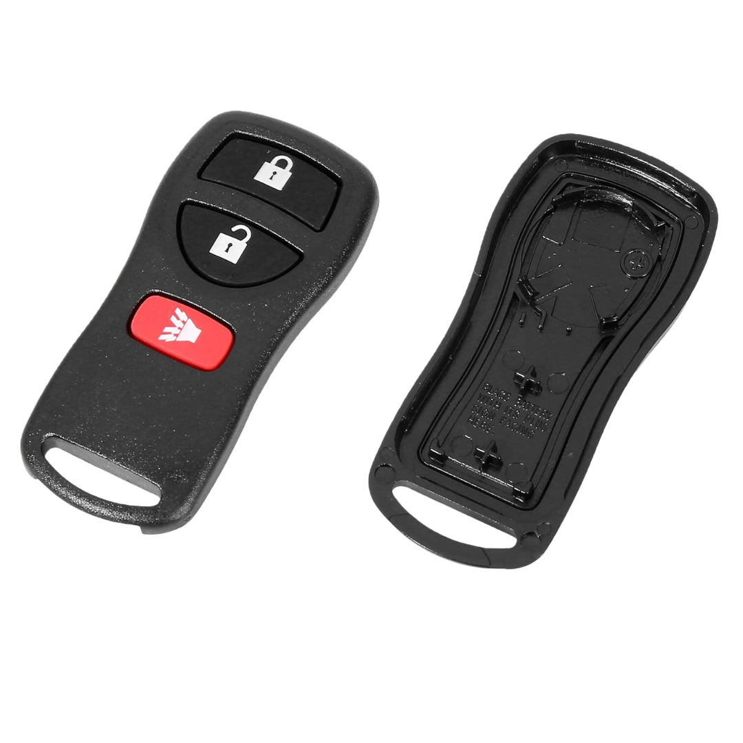 2005-2018 Nissan Keyless Entry Remote SHELL For CWTWB1U821 - Black (AFTERMARKET)