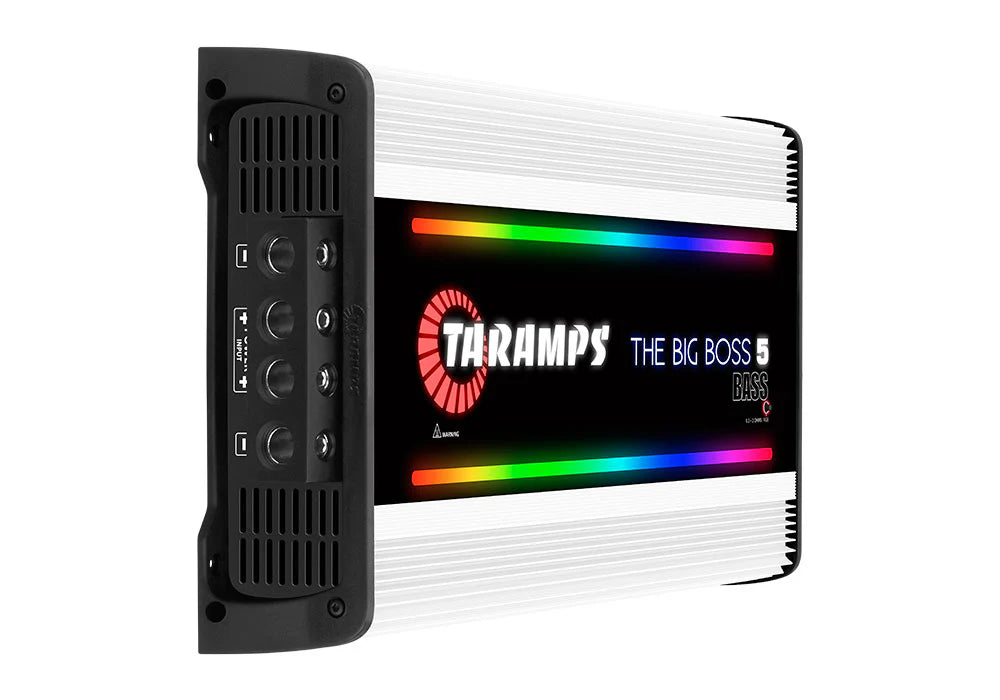 Taramps Big Boss 5 Bass 5000W RMS Monoblock Amplifier 0.5-Ohm~2-Ohm