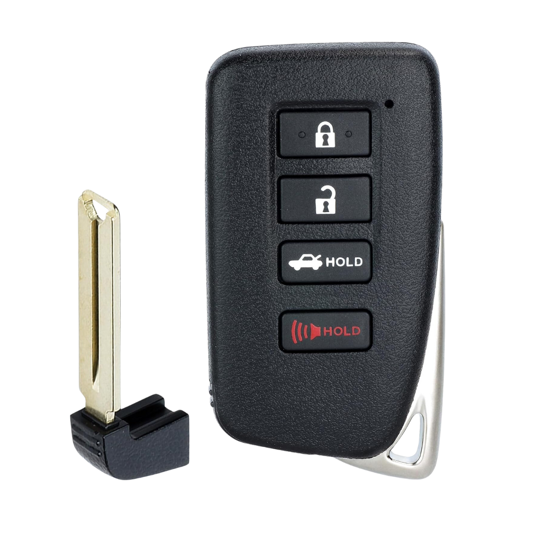 2013-2020 Lexus / 4-Button Remote Smart Key SHELL / HYQ14FBA HYQ14FBB (AFTERMARKET)
