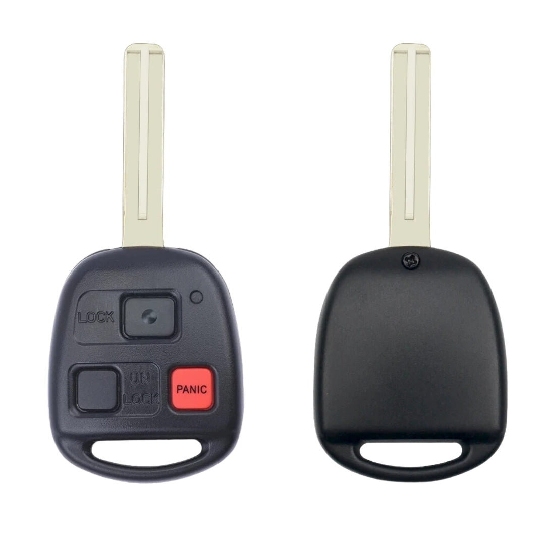 2003-2008 Lexus / 3-Button Remote Head Key / PN: 89070-53530 / HYQ1512V / 4D68 Chip / Short Blade (AFTERMARKET)