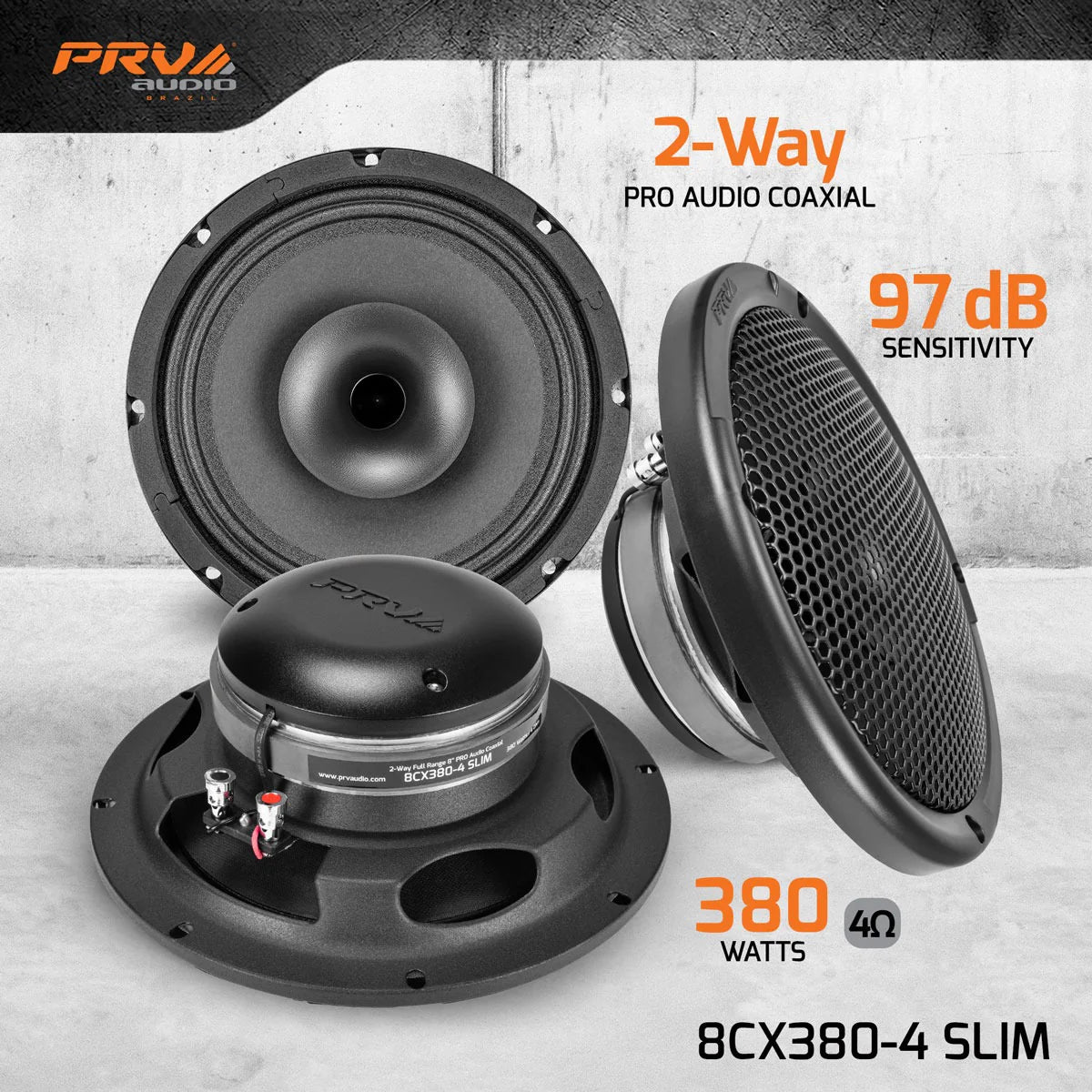 PRV Audio 8CX380-4 SLIM | 8