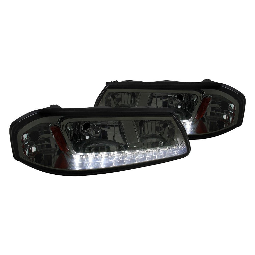 Spec-D 00-05 Chevy Impala Headlights Projector Smoked Lens