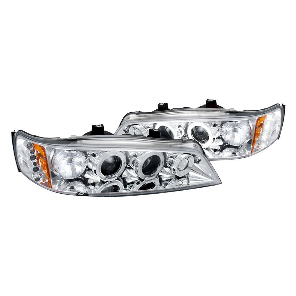 Spec-D 94-97 Honda Accord Halo Projector Headlights Chrome