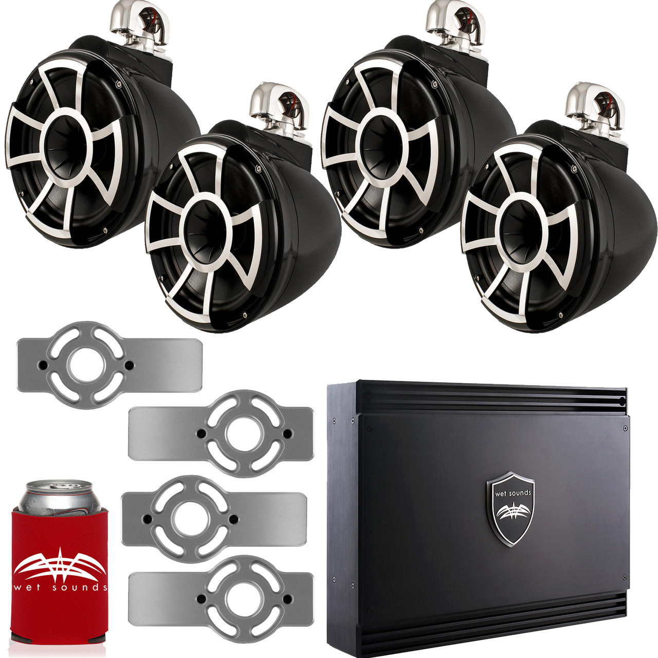 Wet Sounds for Mastercraft 2007 & Up - Two Pairs Of REV10 10