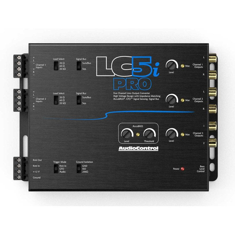 Audio Control LC5i PRO 5-Channel Line Out Converter w/ Accubass