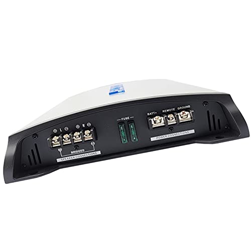 Audiotek AT5000S 2 Channel Stereo Car Amplifier - 5000 Watts, 2 Ohm Stable