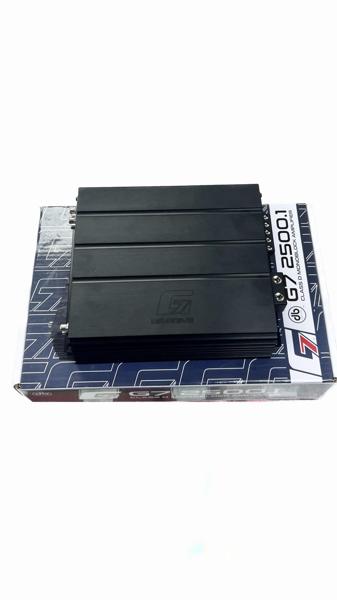 DB Drive G7 2500.1 - Class D Mono Amplifier