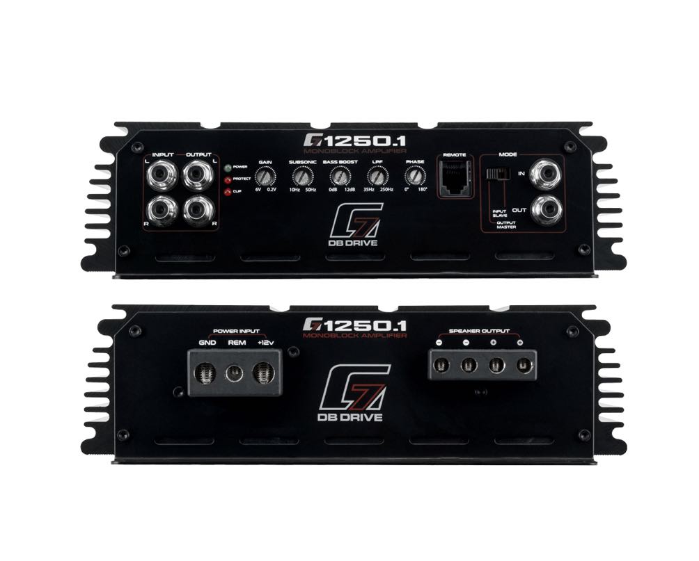 DB Drive G7 1250.1- Class D Mono Amplifier