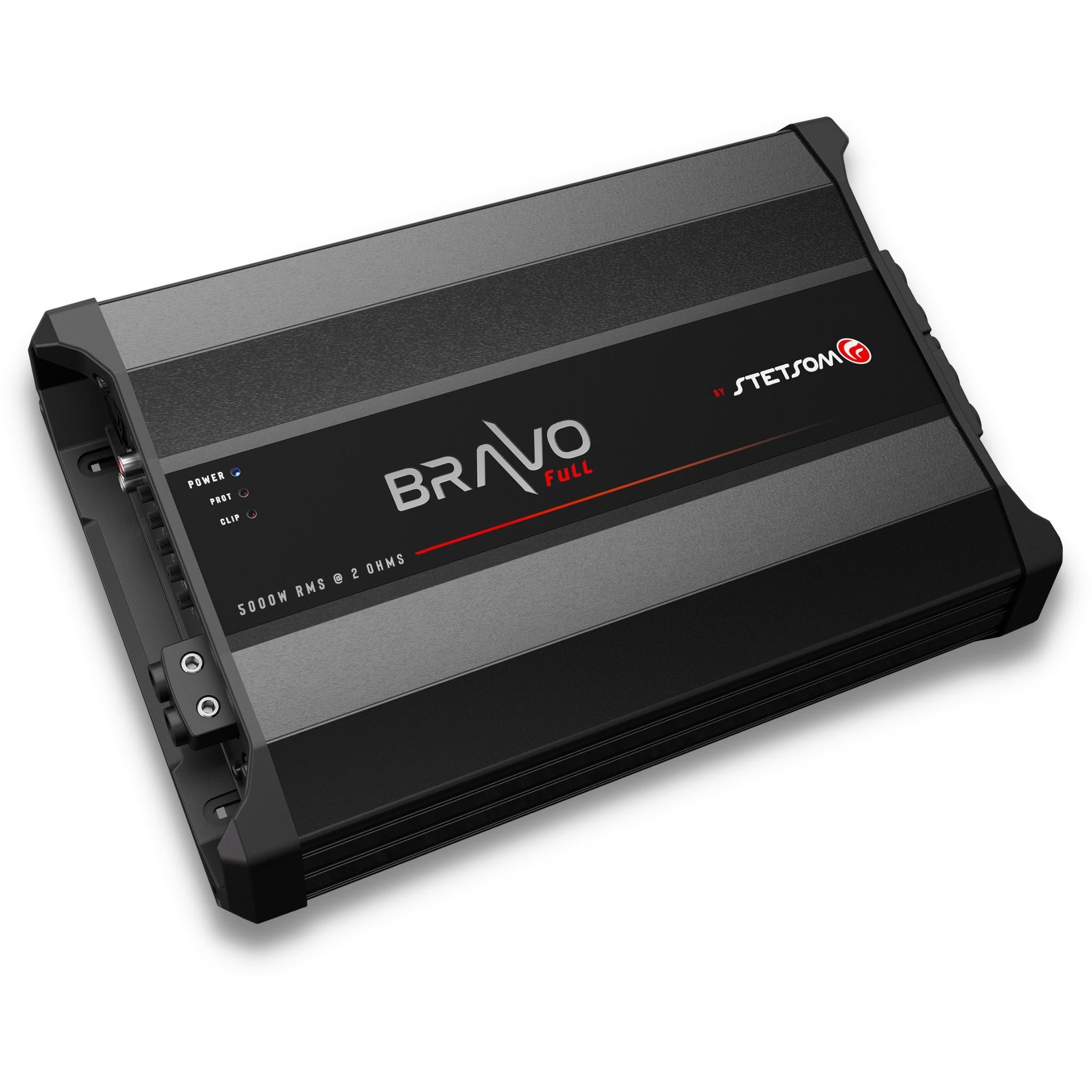 Stetsom BRAVO FULL 5K Digital Full-Range Amplifier – 5000W RMS Mono Class D 2 Ohm Amp