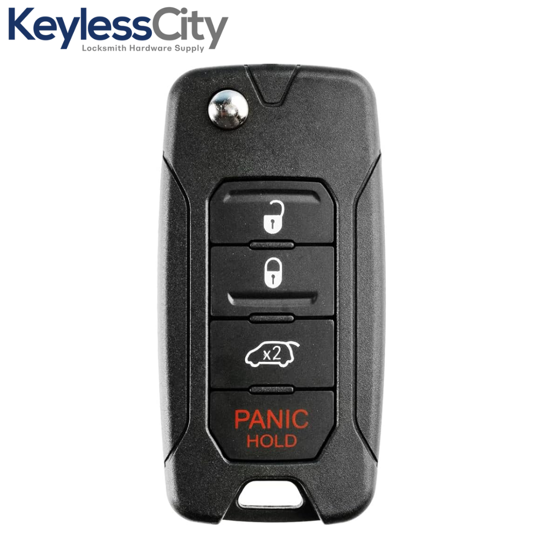 Chrysler/ Dodge/ Jeep / 4-Button Flip Key / OHT692427AA / OHT (AFTERMARKET)