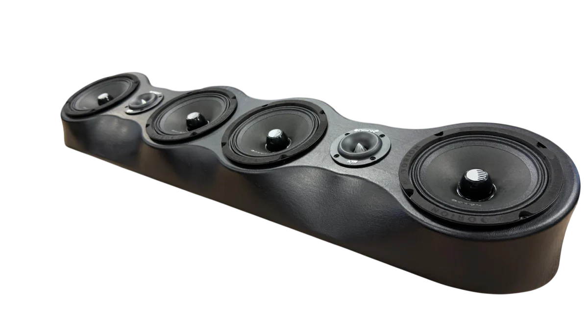 (4) Orion CM654 250W & (2) XTW350NE Speaker Rack Bundle w/ Optional LEDs