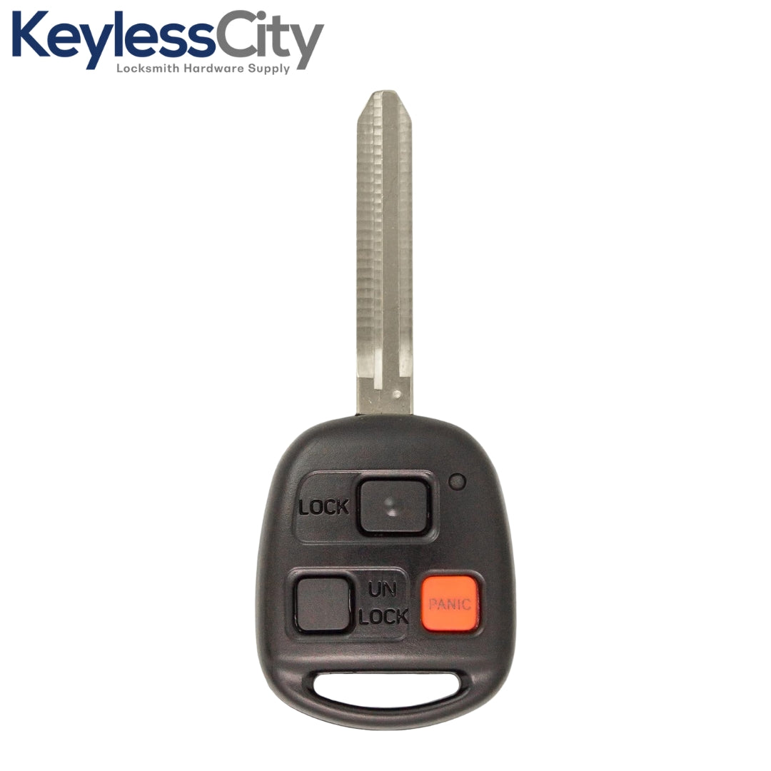2010-2015 Toyota FJ Cruiser / 3-Button Remote Head Key / HYQ12BBT (G Chip) (AFTERMARKET)